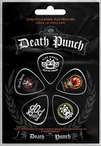 Five Finger Death Punch Plectrum Logos Set van 5 Multicolours