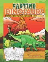 Farting Dinosaurs Coloring Book For Kids