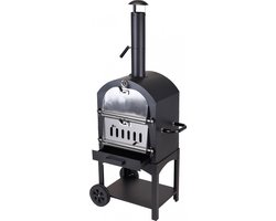 ProGarden Barbecue pizzaoven zwart