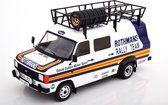 Ford Transit MKII "Rothmans" Rally Team met Accessoires Wit 1-18 Ixo Models