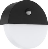 EGLO Taragona Wandlamp Buiten - Sensor - LED - 18 cm - Sensor - Zwart