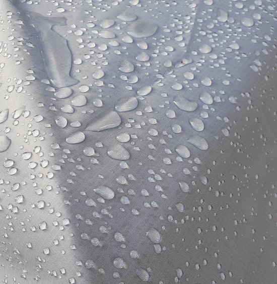 COVER UP HOC - Housse de jardin housse Diamond - 123x123x74 cm - housse de protection pour ensemble de jardin étanche avec sangles Storm, cordon de serrage et drainage HOCCIE - Housse gris argent pour salon de jardin