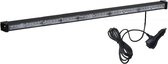 Barre flash LED 120cm - ORANGE - R65 R10 - feu clignotant avec interrupteur