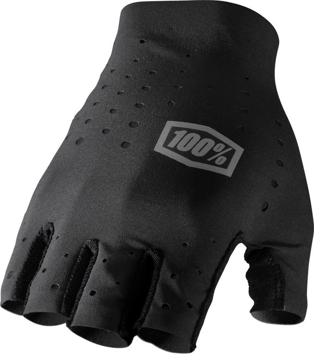 100% Fietshandschoenen Korte Vingers MTB SLING - Zwart - M