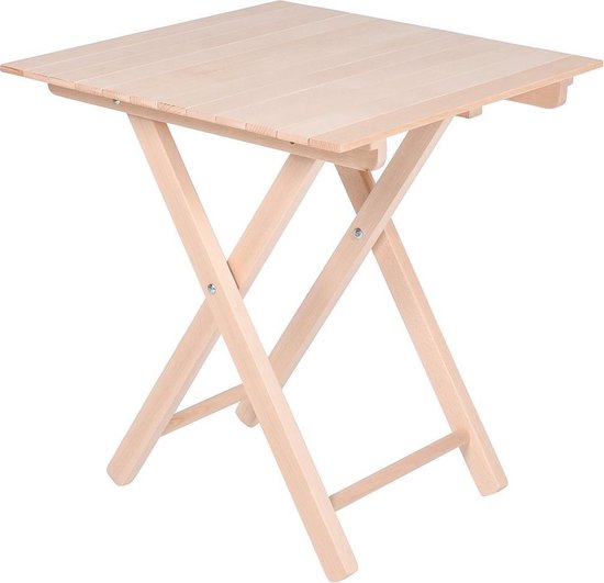 table pliante en bois - color master - pliable | bol