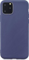Apple iPhone 11 Pro Hoesje - Mobigear - Color Serie - TPU Backcover - Blauw - Hoesje Geschikt Voor Apple iPhone 11 Pro