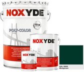 Rust-Oleum Noxyde  - 2 in 1 ( grondlaag en eindlaag ) - voor de meeste ondergronden - Verpakking: 5 kg  - RAL 6005 Mosgroen - Actie: 1 + 1 gratis