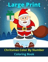 Chritsmas Color By Number Coloring Book