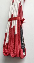 Karateband Master van Arawaza | rood-wit - Product Kleur: Rood / Wit / Product Maat: 290