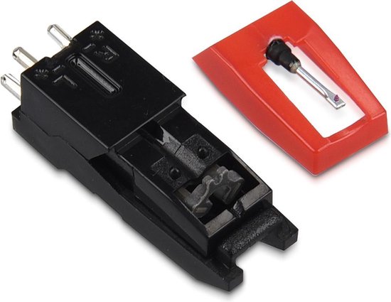 Platenspeler Naald voor Draaitafel LP, 3 Stuks Vervanging Stylus Platenspeler Naald Antieke Vervanging Fonograaf Stylus(aluminium paal