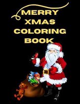 Merry Xmas Coloring Book