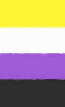 Nonbinary Pride Flag Sketchbook