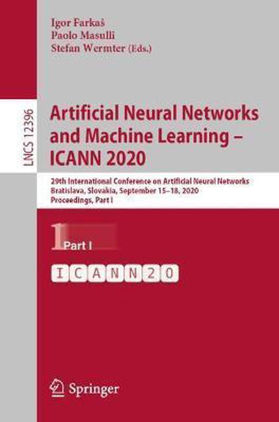 Artificial Neural Networks and Machine Learning ICANN 2020 - cover