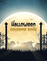 Halloween Coloring Book: Halloween coloring book for kids