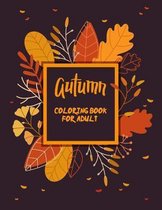 Autumn Coloring Book For Adult