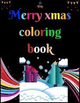 Merry Xmas Coloring Book