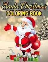 Santa christmas coloring book