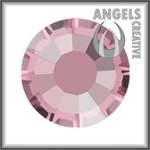 NON HOTFIX RHINESTONES LIGHT ROSE SS10, 1440 stuks