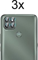 Beschermglas Motorola G9 Power Screenprotector - Camera Lens Beschermfolie - 3x