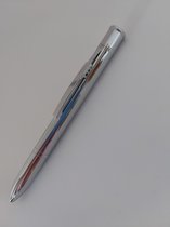 Stypen Duo Balpen met een blauwe+rode vulling -  slim pen