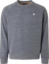 NO-EXCESS Trui Sweater Crewneck 2 Coloured Fleece 11100214 Night 078 Mannen Maat - XL