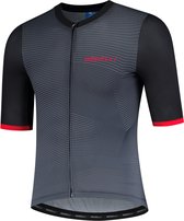 Rogelli Valor Fietsshirt - Korte Mouwen - Heren - Zwart, Rood - Maat S