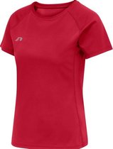 Newline Core Running Shirt Dames - rood - maat XS