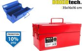 Box Tools Metal 35x16x16cm Bricotech - Geassorteerde kleuren