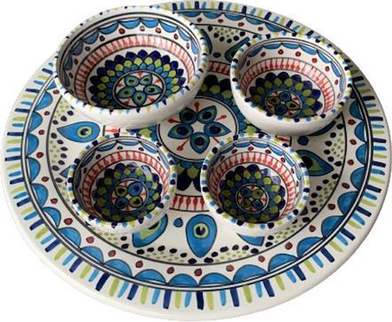 Tapas Party set 5 pièces Pavo | TP.PY.PAV | Plats & Déco