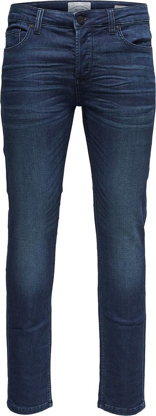 Only & Sons Jeans Onsloom Jog Life Dk Blue Pk 0431 Noos 22010431 Blue Denim Mannen Maat - W30 X L30