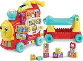 VTech Baby Rijd & Leer Letterlocomotief - Interactief speelgoed