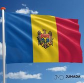 Jumada's Moldavische Vlag - Moldavia Flag - Vlag Moldavië - Vlaggen - Polyester - 150 x 90 cm