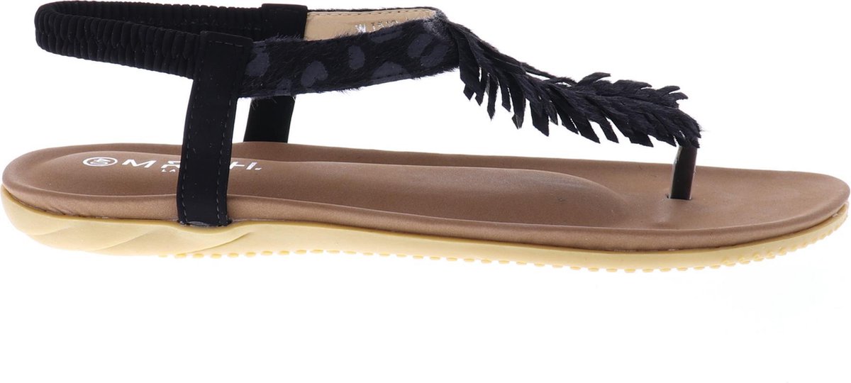 Mrchlabel Sil Dames Sandalen - Zwart - Maat 42