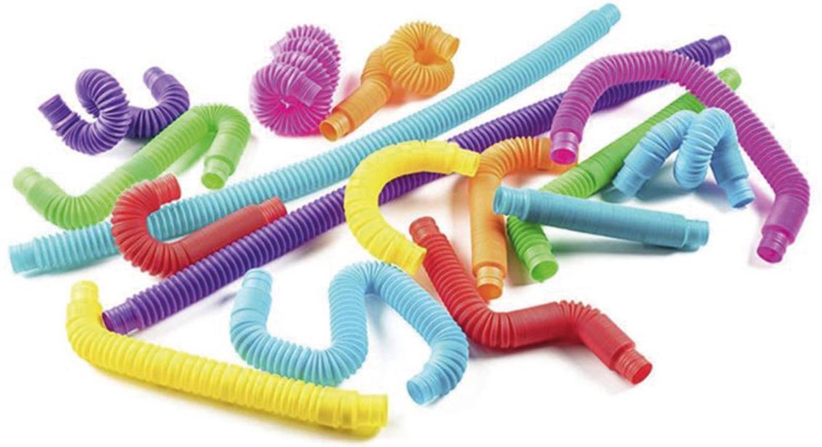 Twist tube oranje | fidget buizen | fidget toys