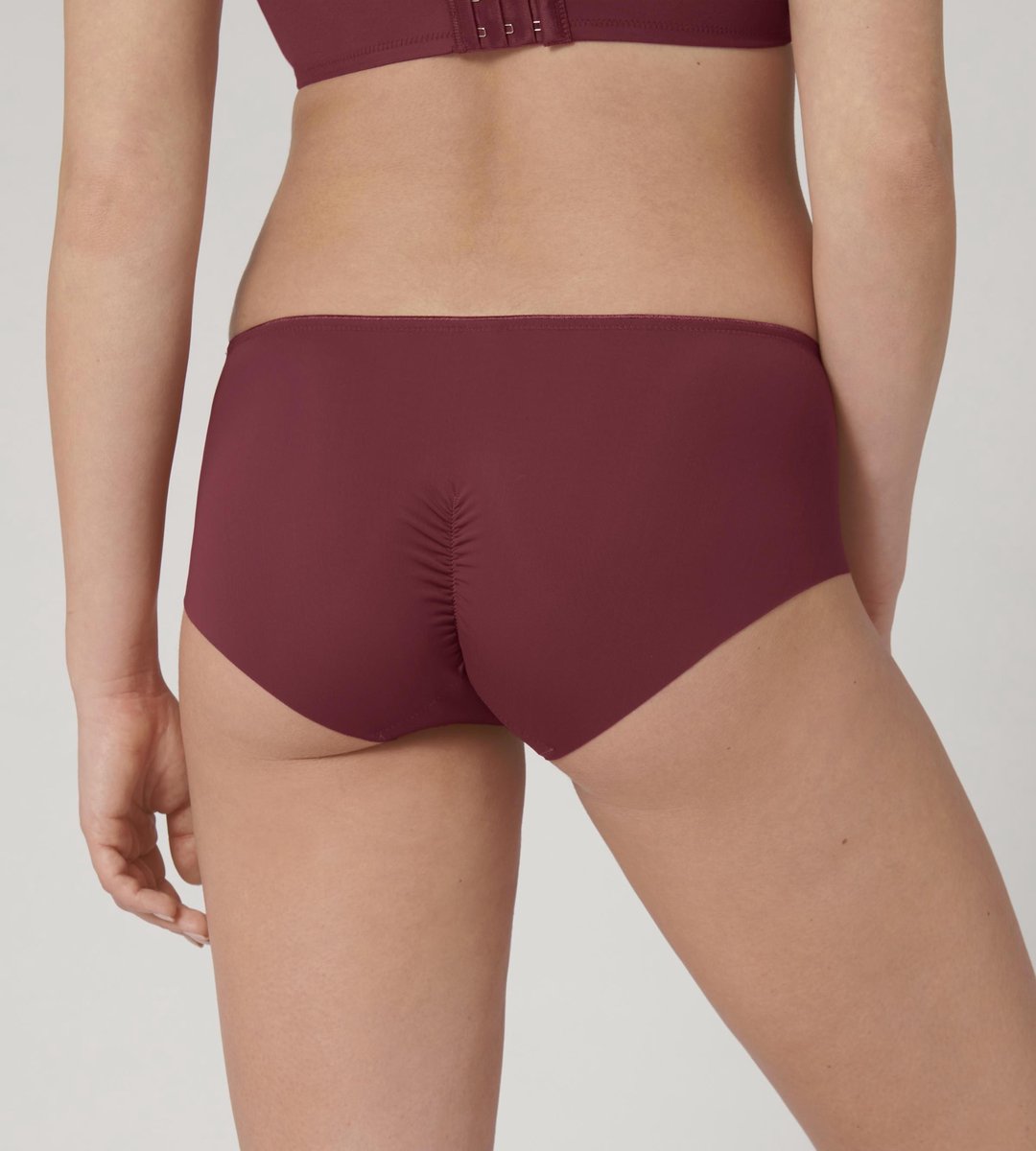 Triumph Essential Minimizer Hipster X Vrouwen Onderbroek - GARNET BROWN -  Maat 42