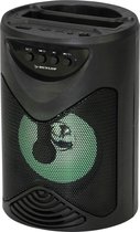 Haut-parleur Bluetooth Dunlop TWS - Haut-parleur sans fil - avec lumière LED- Support de téléphone - Radio FM- 15 Watt