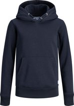 Jack & Jones sweater jongens - donkerblauw - JJEsoft - maat 128