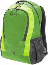 Rugzak groen polyester 32x45,5x15 cm