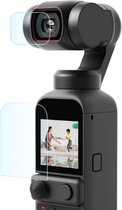 Screenprotector geschikt voor DJI Osmo Pocket 2 – 1x LCD & 1x Lens – Gehard Glas – Hoge kwaliteit screen protector – Tempered Glass 9H – 1 stuks