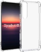 Sony Xperia 1 III Hoesje Schokbestendig TPU Back Cover Transparant