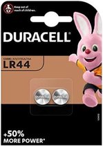 Duracell Batterijen Lr44/a76/v13ga/76a 1,5v 2 Stuks