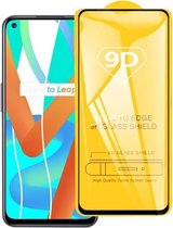 Voor OPPO Realme V13 5G 9D Volledige lijm Gehard glasfilm op volledig scherm: