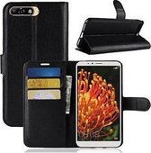 Huawei Y6 2018 Hoesje Wallet Case Zwart