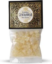 Goloka Resin Incense Gum Dammar  - 30 grams 12 pack