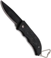 The Reaper Zakmes - Opvouwbaar - Discreet - Survival Mes - Tactical knife - 16cm - Vlijmscherp - RVS - Zwart