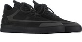 Filling Pieces Sneaker Zwart  - Maat 42 - Heren - Herfst/Winter Collectie - Leer