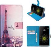 LG G5 Hoesje Wallet Case Parijs