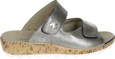 Romika GINA HOME 14 - Volwassenen Dames slippers - Kleur: Metallics - Maat: 42
