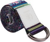 Yamkas Yogariem Katoen 183 x 3.8 cm - Yoga Stretch Strap Riem Design D12