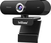 4MP Webcam/USB camera met hoge resolutie (2560x1440) en Microfoon. Geschikt voor Windows, Linux, Mac, Android